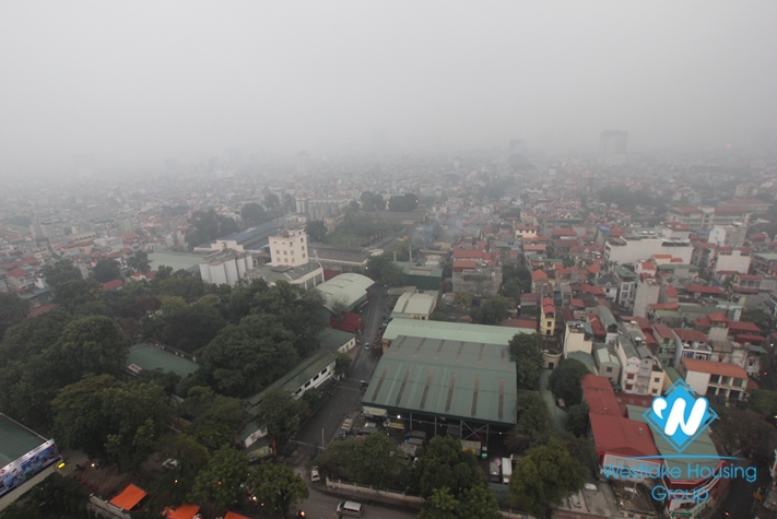 Cozy 02 bedrooms apartment with city view for rent in Golden Westlake, Hanoi